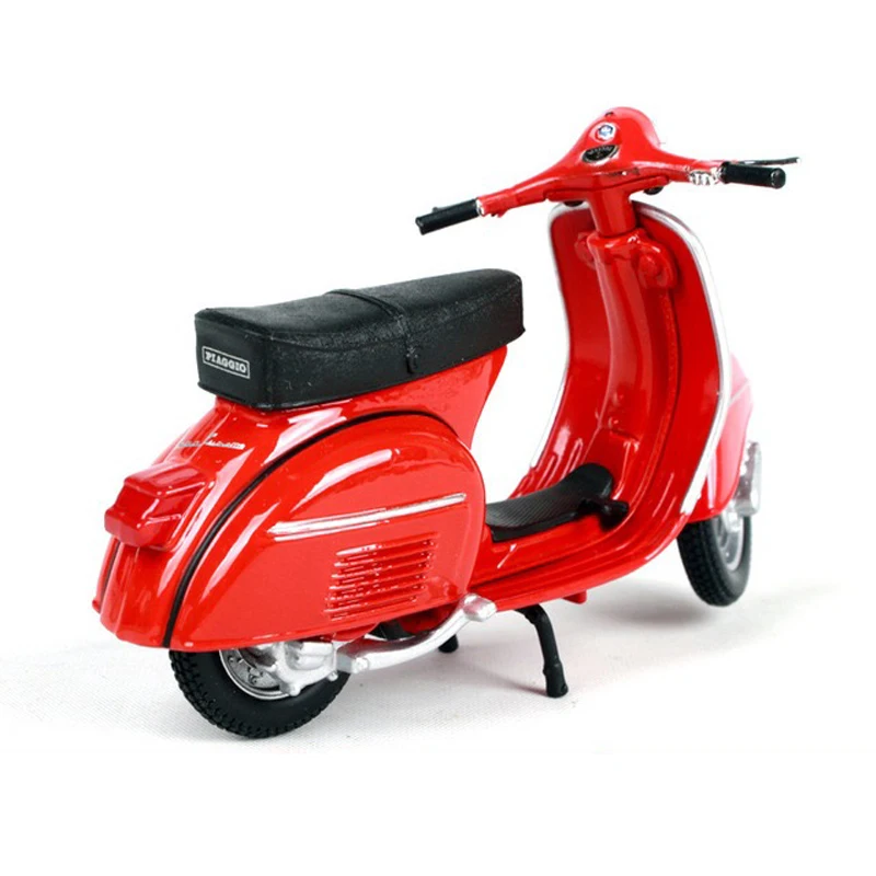 Винтажная игрушечная машинка 1:18 VESPA PIAGIO 1968 GTR Игрушечная модель мотоцикла подарок