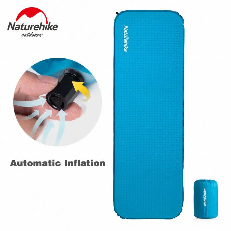 

Naturehike Quick Automatic Inflatable Sleeping Pad Camping Mattress Outdoor Camping Portable Ultralight Sponge Mat Camping Pad