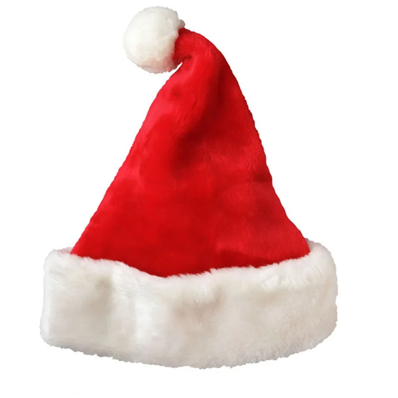

15pcs/lot Christmas Hats Unisex Adult Xmas Red Cap Santa Novelty Hat for Christmas Party Novelty Hat Christmas Party
