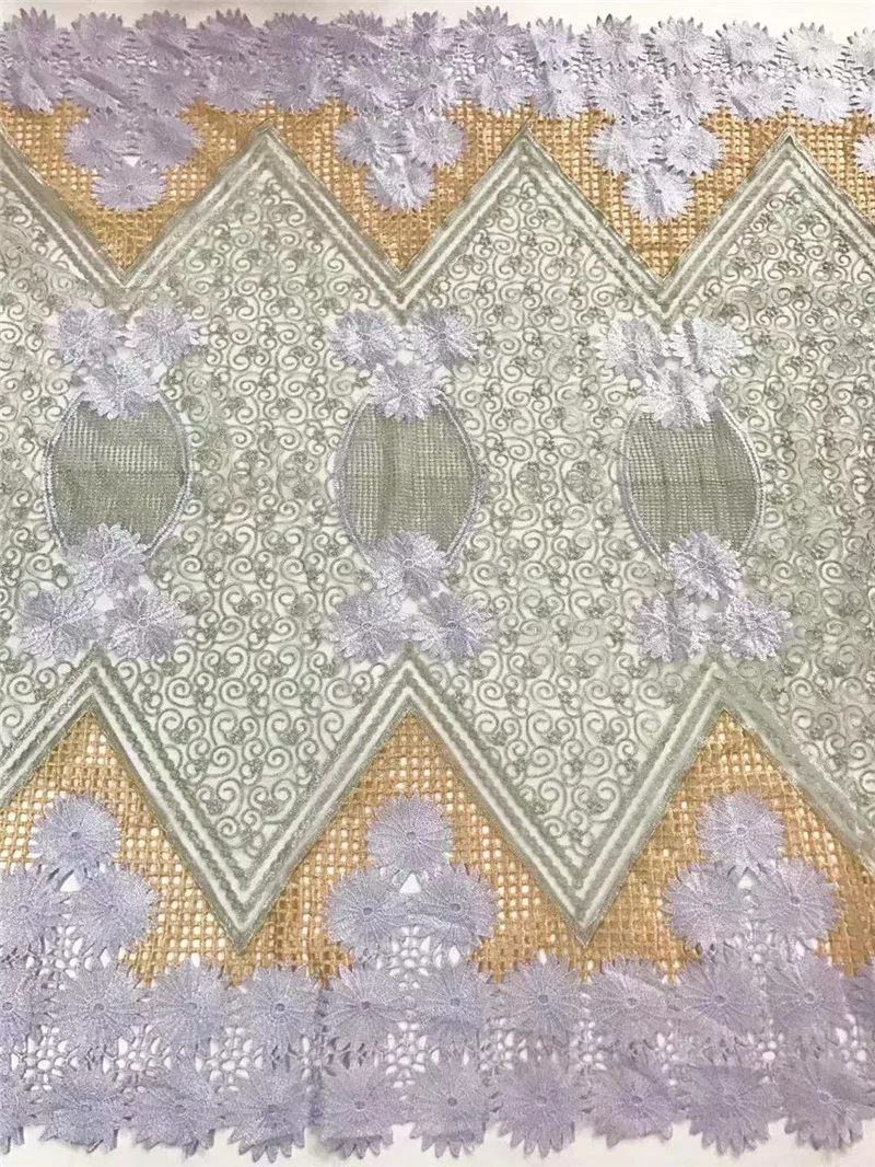 Африканский кружевной ткани 2017 высокое качество кружево вышивка Нигерии ws1561 |