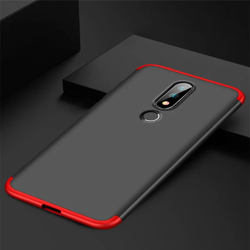 For Nokia 6.1 Plus phone case luxury X6 2018 protective TA-1099 full Anti-shock Back cover |