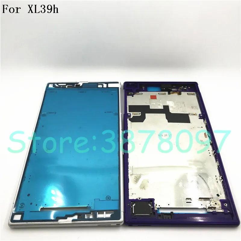 Передняя и средняя рамка корпус корпуса для Sony Xperia Z Ultra XL39h XL39 C6802 C6806 C683 C6843 C6833