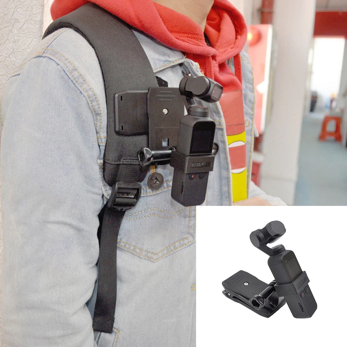 Зажим для рюкзака DJI OSMO карманная Портативная подставка расширительный