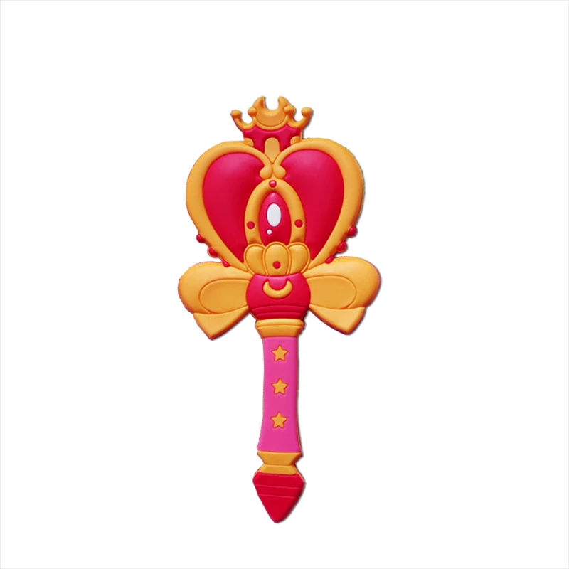 Cardcaptor Sakura симпатичное зеркало для макияжа косметическое высокое качество макияж рук держать зеркала для любителей путешествий девушки леди подарок - Цвет: crown mirror