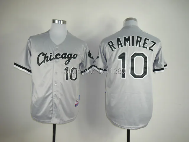 10 Alexei Ramirez jersey Stitched Chicago White Sox wholesale baseball jerseys cheap authentic buy direct from china home white |