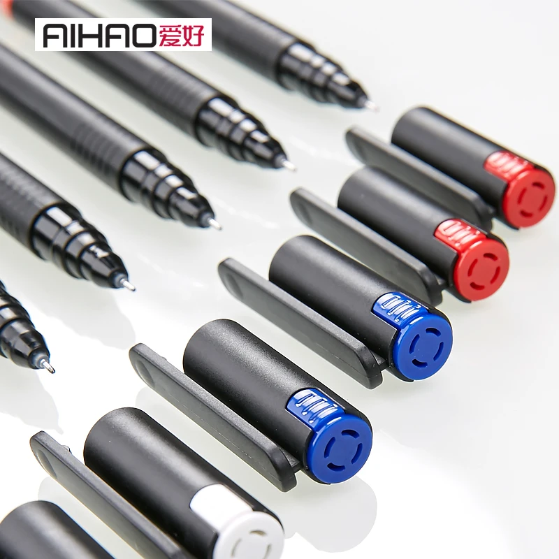 AIHAO деловая ручка 12 шт. подходит для всех 0 5 мм игла кончик офисные принадлежности