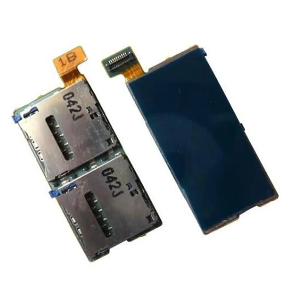 Для Sony Xperia T2 Ultra D5303 D5306 одинарный и двойной лоток со слотом для сим-карты держатель