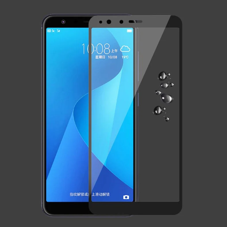 

[2 PACK ]3D Full Coverage Tempered Glass Screen Protector Film Edge to Edge Protection for Asus ZenFone Max Plus/M1 ZB570TL