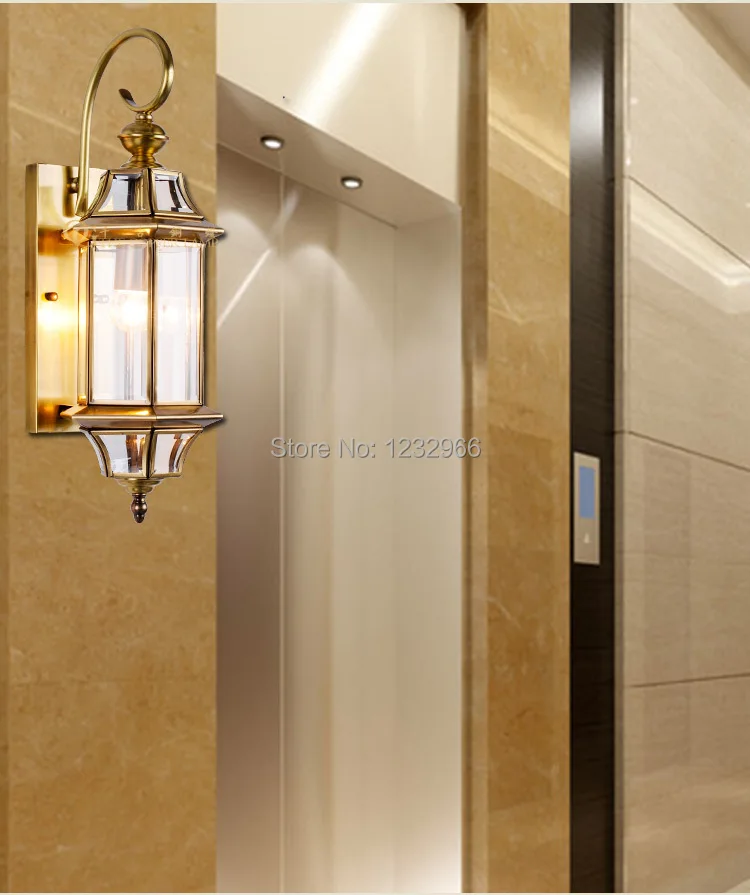 Уличный настенный светильник 40 Вт Новое поступление настенные лампы IP67