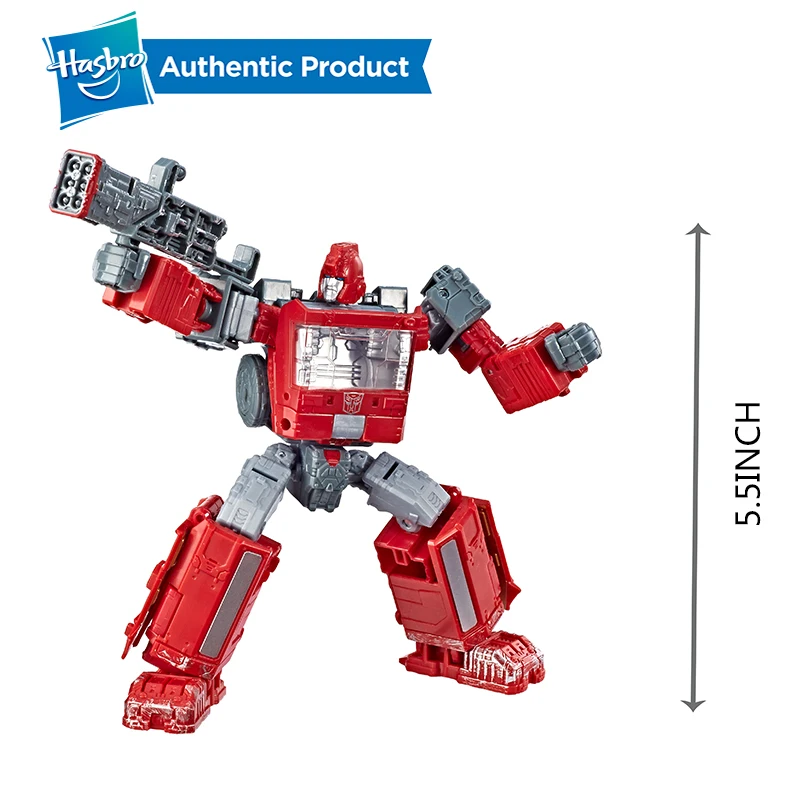 Hasbro Трансформеры 5,5 дюймов поколения войны для Cybertron Делюкс экшн-фигурка Ironhide Chromia Prowl Sixgun модель автомобиля W24