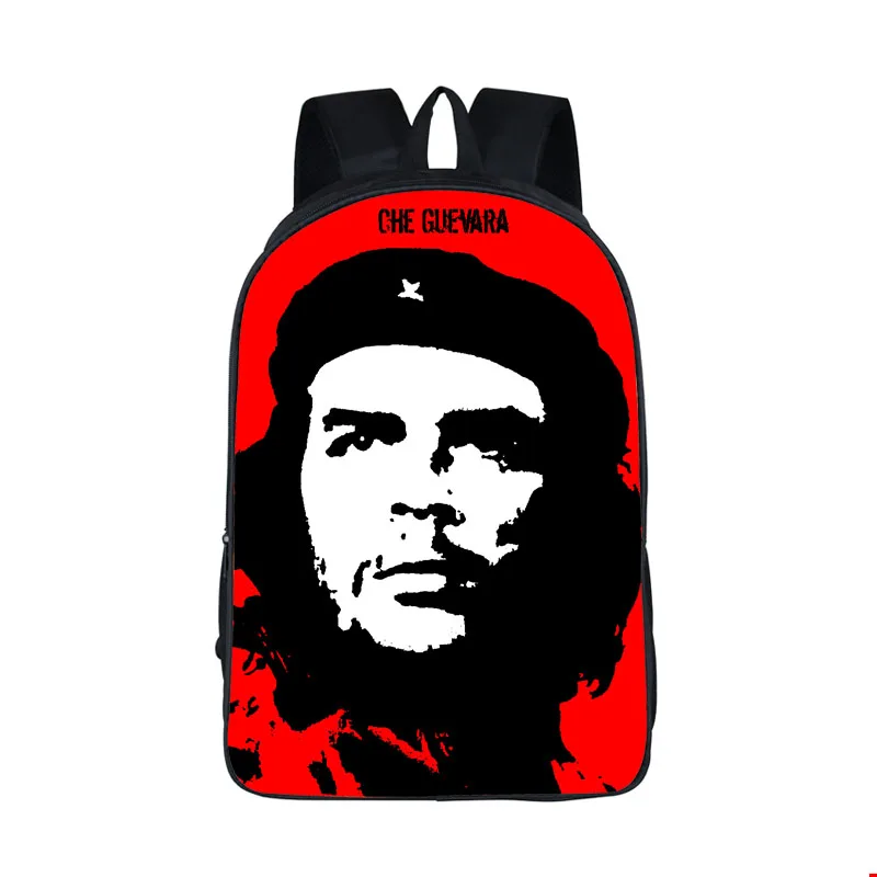 Рюкзак hero Che Guevara для подростков, женский и мужской рюкзак для путешествий, детские школьные рюкзаки, детская повседневная сумка, школьные сумки