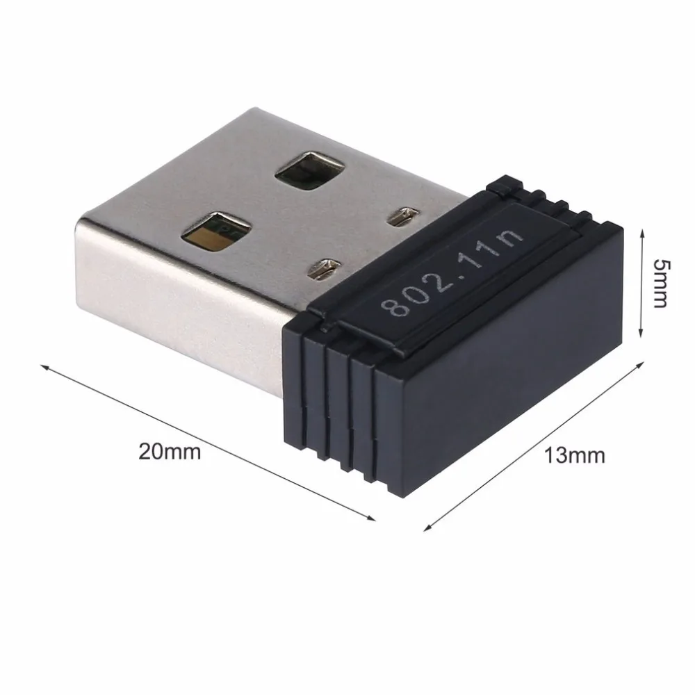 Мини-ПК WiFi адаптер 150 м USB WiFi антенна Беспроводная компьютерная Сетевая Карта 802.11n/g/b Портативный USB Высокое качество Wifi приемники