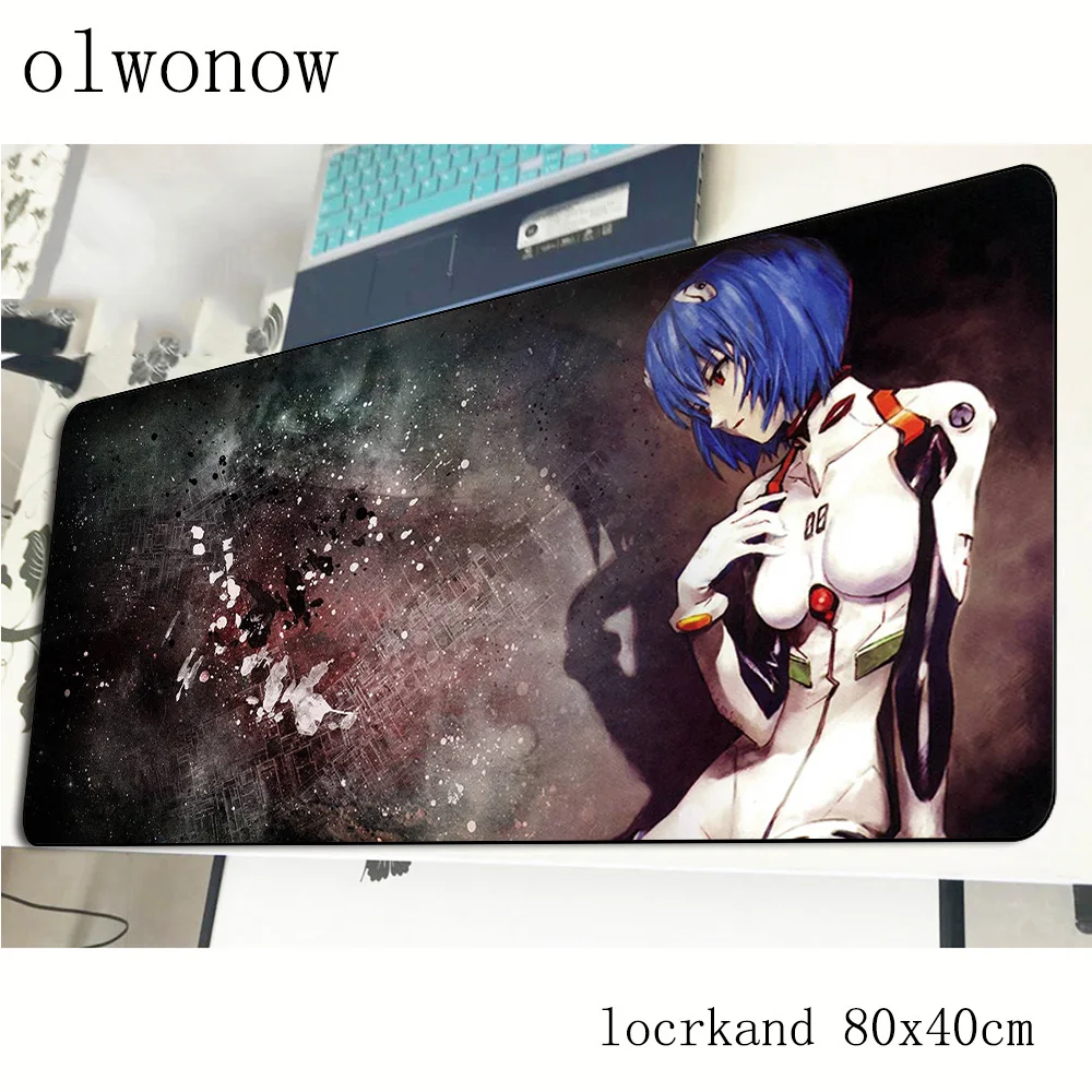 Evangelion Коврик для мыши 800x400x3 мм подарок для мальчика игровой коврик для мыши геймер Коврик для запястья компьютерный стол padmouse клавиатура большие игровые коврики
