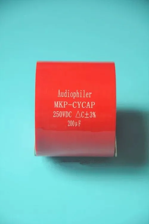 

Бесплатная доставка, 1 шт. Audiophiler Axial MKP 200 мкФ 250v DC HIFI DIY аудио класса конденсатор для гитарных усилителей