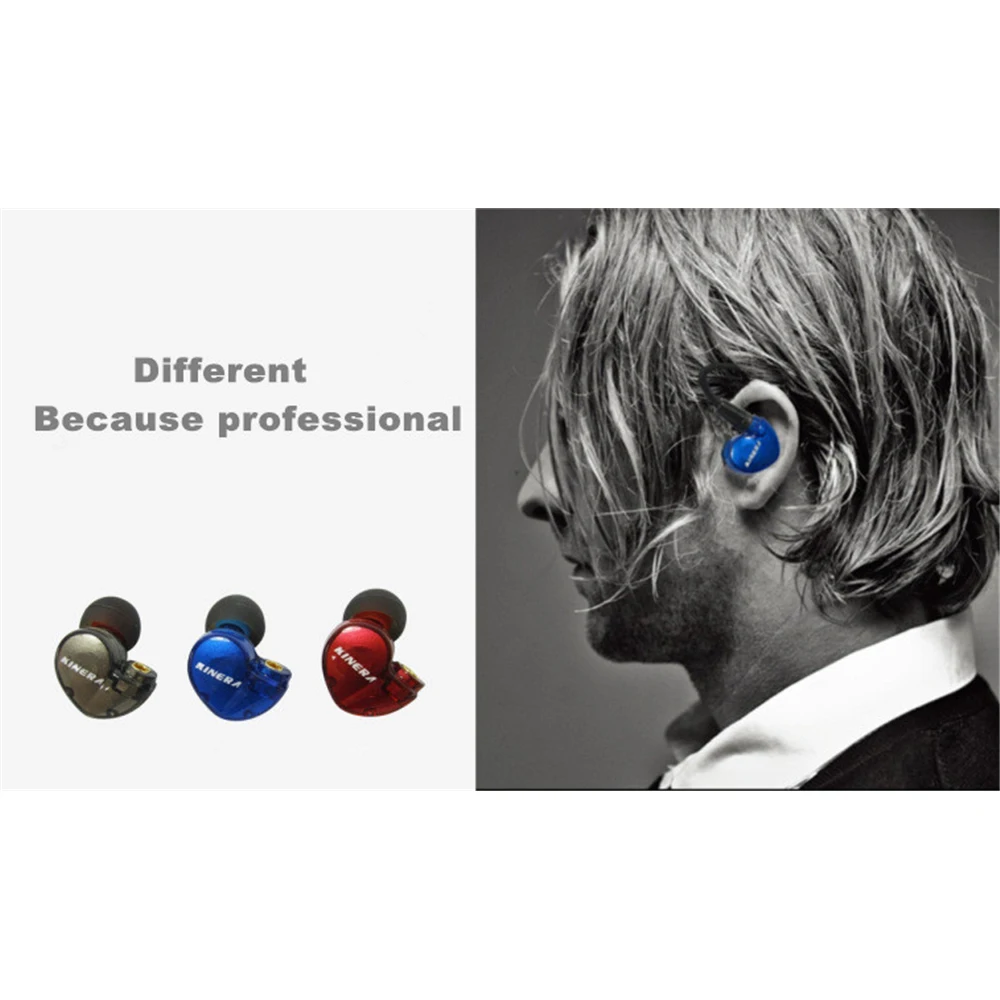 Оригинальные KINERA BD005 1DD с гибридным приводом 1BA HIFI наушники-вкладыши