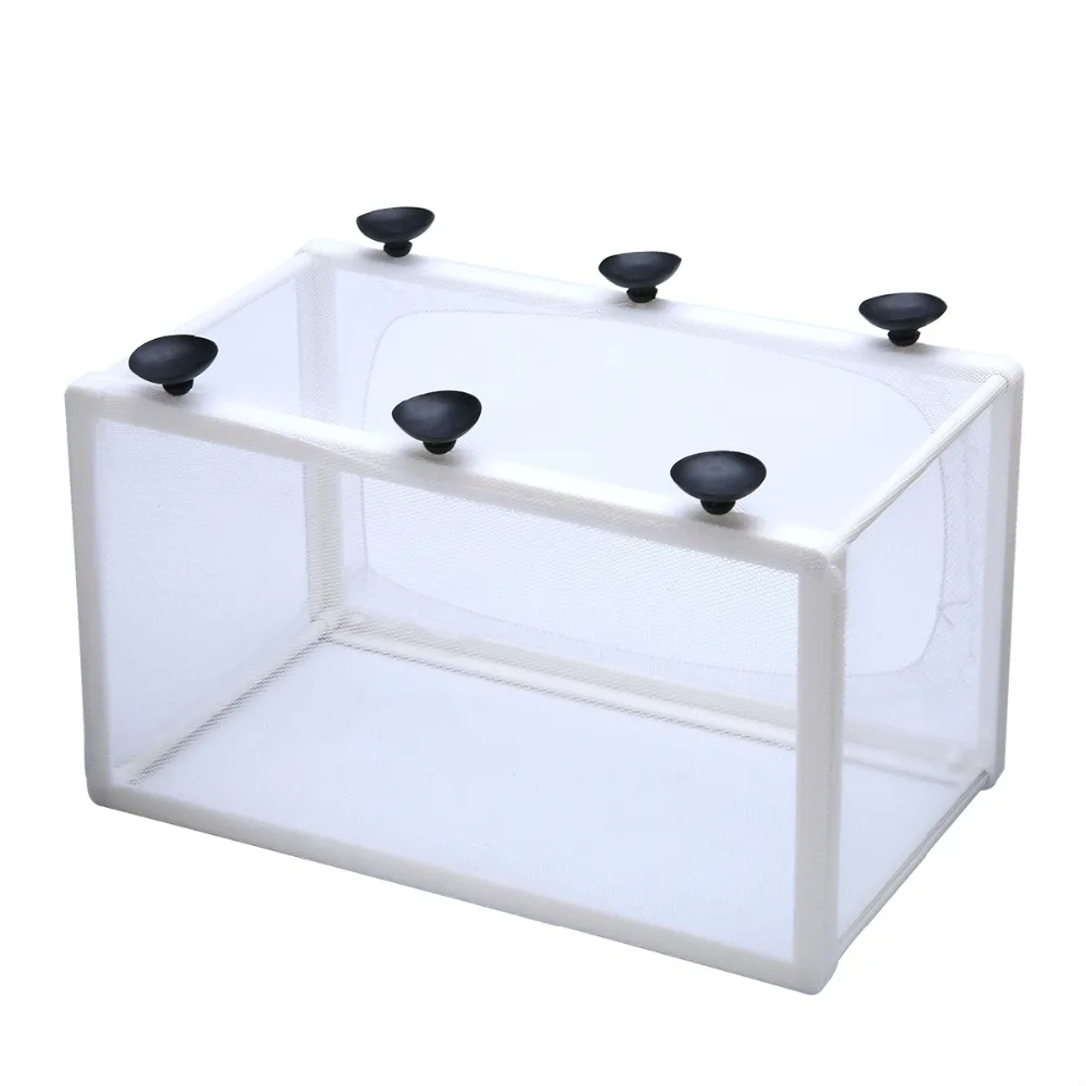 1 шт. пластиковая коробка для разведения рыб сеть инкубатора 26x15x15 5 см | Дом и сад