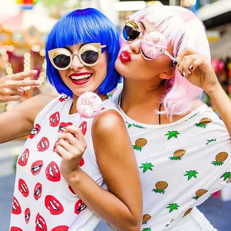 Парик для девичвечерние подружки невесты свадьбы дня рождения выпускного