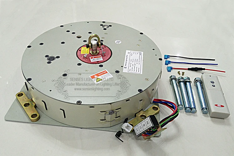 Подъемник для люстры с автоматическим дистанционным управлением 150 кг 6 м