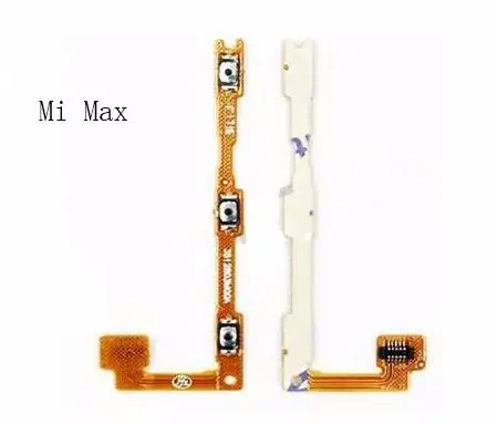 Для Xiaomi Mi Max 2 Max 3 кнопка включения и выключения питания гибкий кабель переключатель включения выключения громкости гибкий кабель, сменные детали