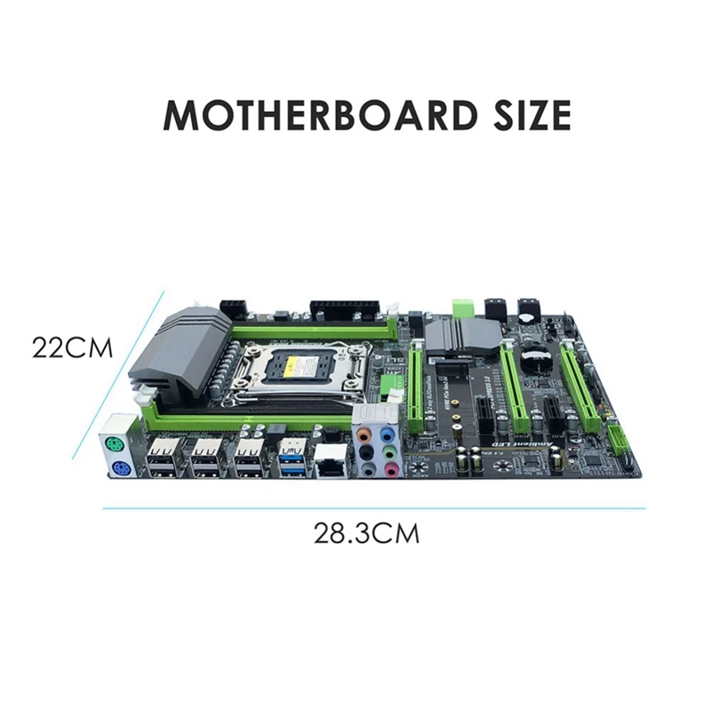 X79T DDR3 настольных ПК материнская плата LGA 2011 Процессор компьютер 2 канала игровые