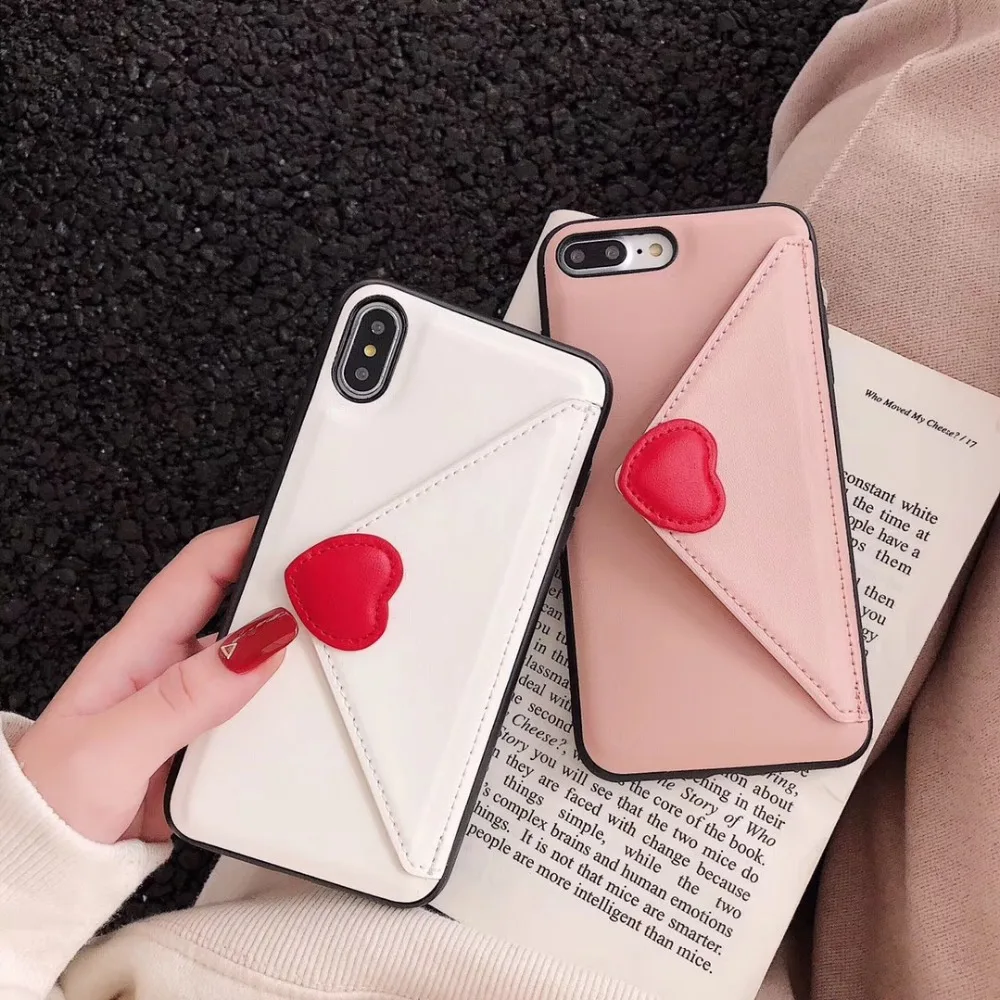 Роскошный модный брендовый классический кожаный чехол для iPhone 6 6s 7 8 plus X XR XS Max