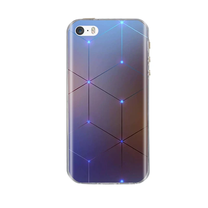 Phone Case For iPhone 5S Cover Soft Silicon Shell 5 5s 6 6s 7 8 x Cute Apple SE X Cases | Мобильные телефоны и аксессуары