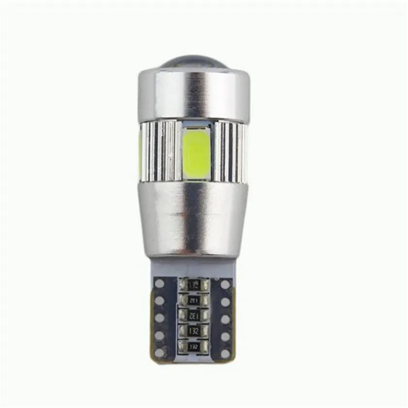 Высококачественный 1 шт. HID Белый светодиодный T10 W5W 5630 6-SMD Автомобильный