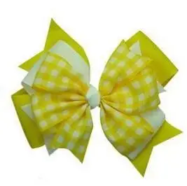 100% экологически чистые материалы плед ручной работы желтый Grosgrain лента бант для