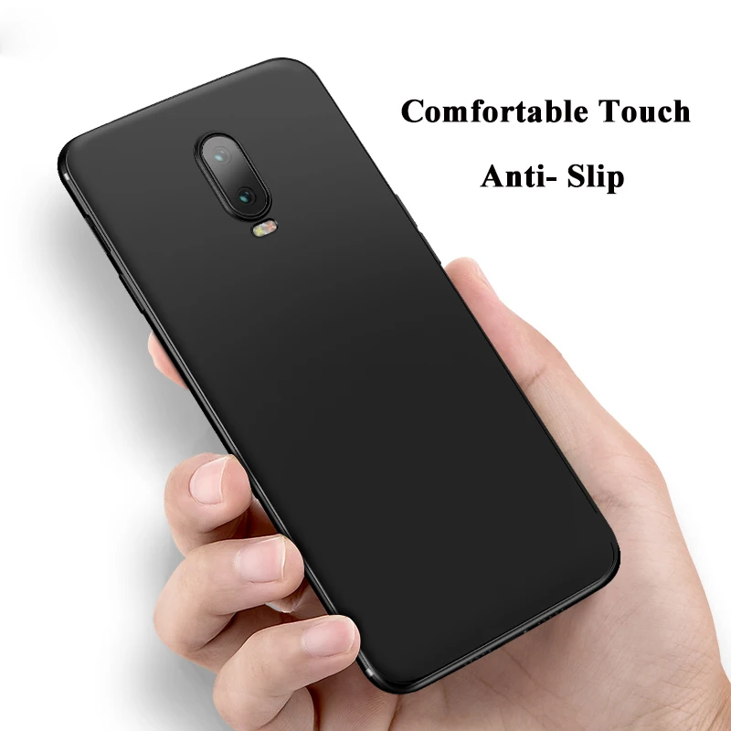 MAKAVO для OnePlus 6T чехол 360 Защита Мягкая Матовая силиконовая задняя крышка 6 One Plus
