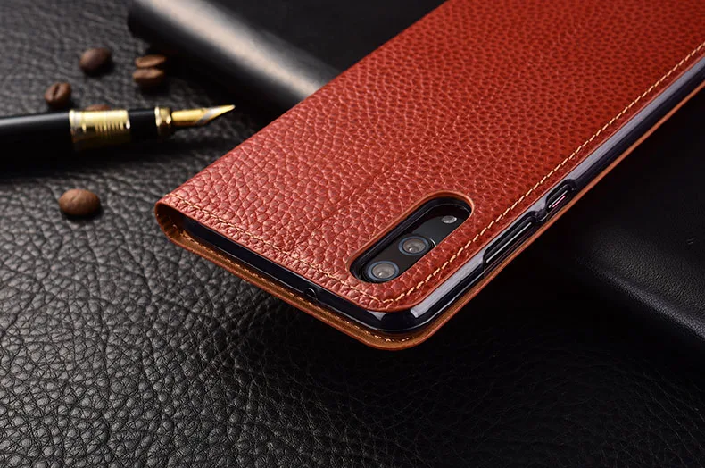 Чехол из натуральной кожи для Huawei p20 pro чехлы задней панели Kezihome huawei NOAV 3e P2 Lite