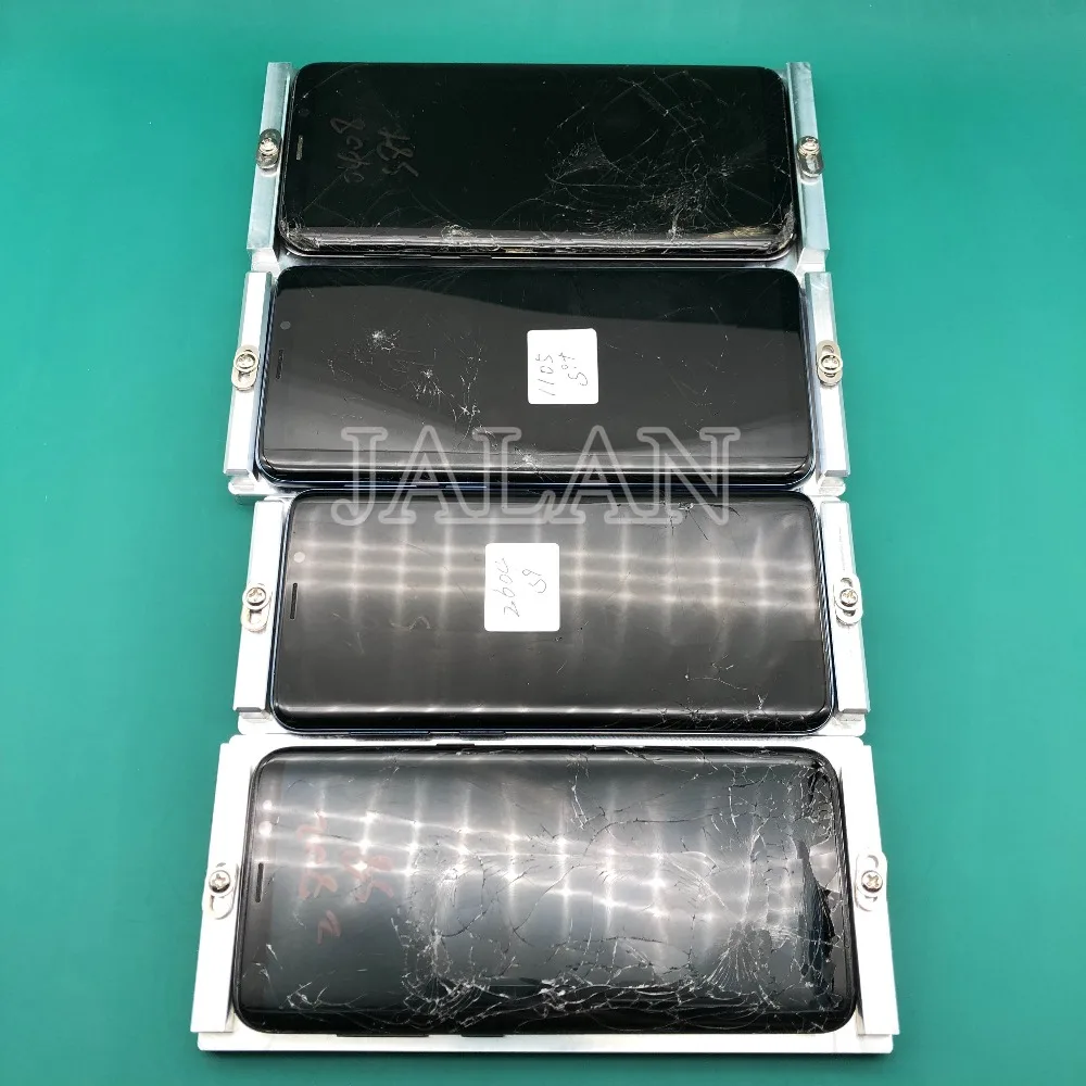 Для samsung s9 s9 plus Note 8 s8 inframe нагревательный клей Чистящая форма в рамке OCA клей Чистый удалитель плесень ремонт мобильного телефона