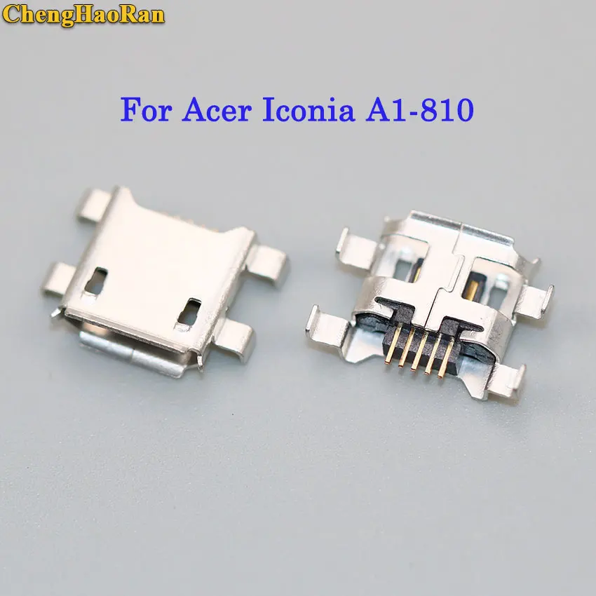 ChengHaoRan 1 шт. микро USB разъем для зарядки Acer Iconia A1 810|Соединители| |
