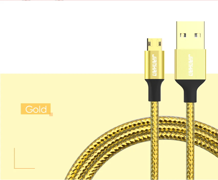 Двусторонний микро USB кабель 5V2A для быстрой зарядки и передачи данных для samsung, Xiaomi, Android Phone, плетеный шнур питания plu