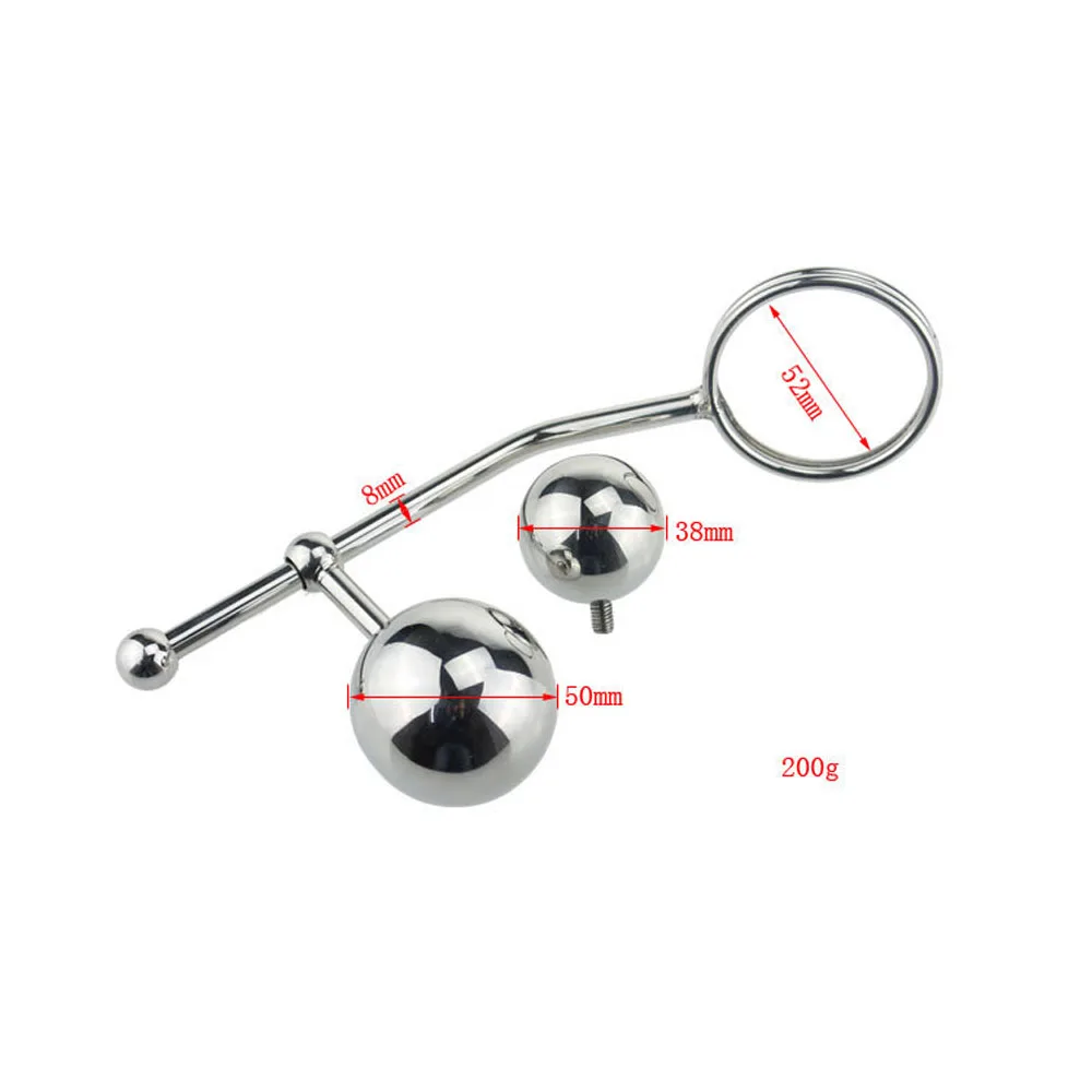 Расширитель анального крючка с шариковым отверстием анальная пробка из