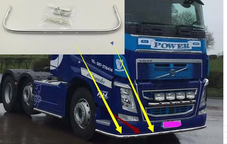 Передняя светодиодная Нижняя фара для Tamiya 1/14 тракторные грузовики Volvoo FH16 FH12
