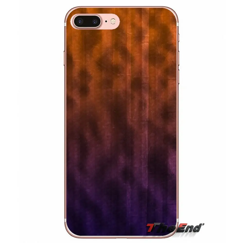 Текстура фиолетовый прозрачный ТПУ чехол для iPhone X 4 4S 5 5S 5C SE 6 6S 7 8 Plus Samsung Galaxy J1 J3 J5 J7