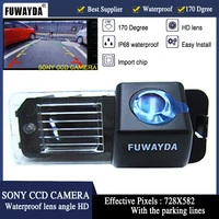 fuwayda free shipping sony ccd car rear view mirror image camera for vw volkswagen polo v 6r golf 6 vipassat cc guide line