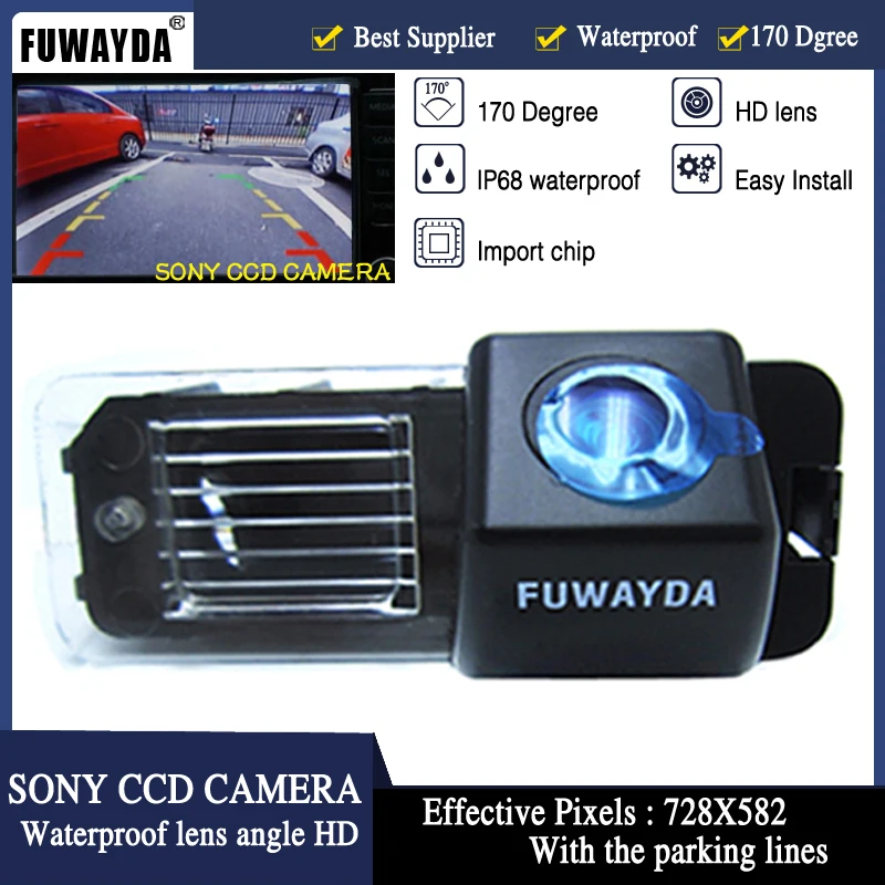Бесплатная доставка FUWAYDA! Автомобильное зеркало заднего вида SONY CCD для VW Volkswagen Polo V