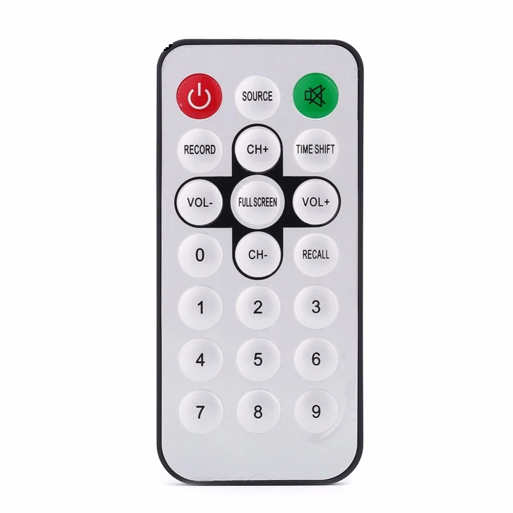 Мини цифровой USB HDTV тюнер FM+ DAB DVB-T RTL2832U+ R820T Поддержка SDR тюнер ресивер с пультом дистанционного управления