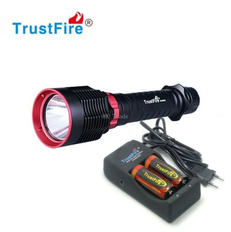 TrustFire DF010 светодиодный фонарик для дайвинга CREE XHP70 1600 лм водонепроницаемый 50 м