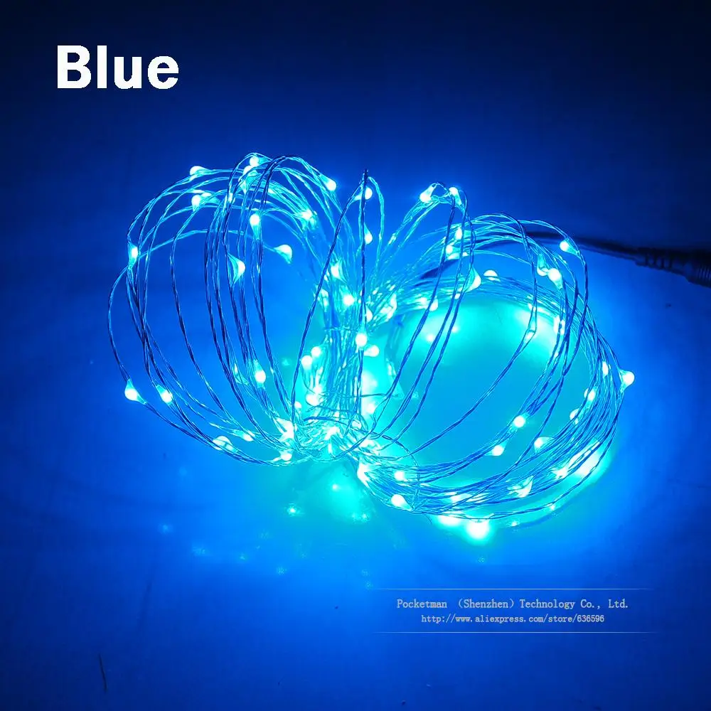 Гирлянды светодиодные огни 2xAA Батарея 20 LED Провода фонари строка мигалкой Фея для
