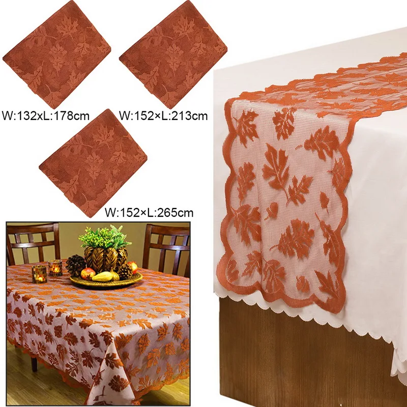 1 шт. прямоугольная кружевная скатерть идеально подходит для праздников или