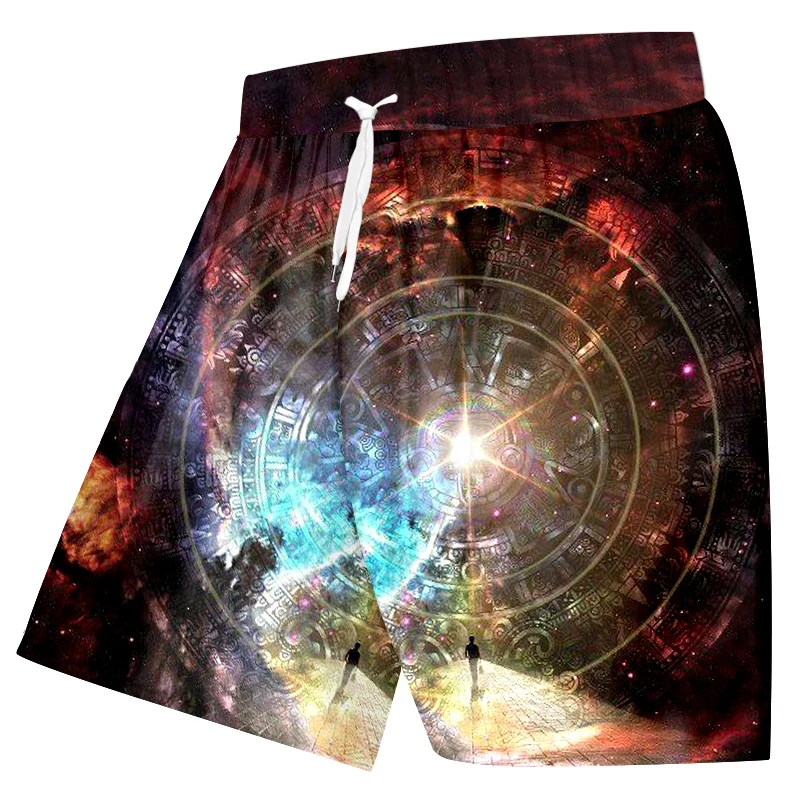 UJWI дропшиппинг шорты мужские новые 3D крутой принт звездная звезда доска Hombre хип