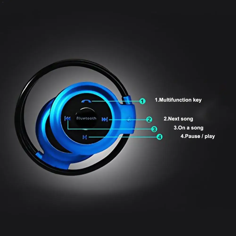 Беспроводные наушники Bluetooth гарнитура Мини Громкая связь MP3 Беспроводная