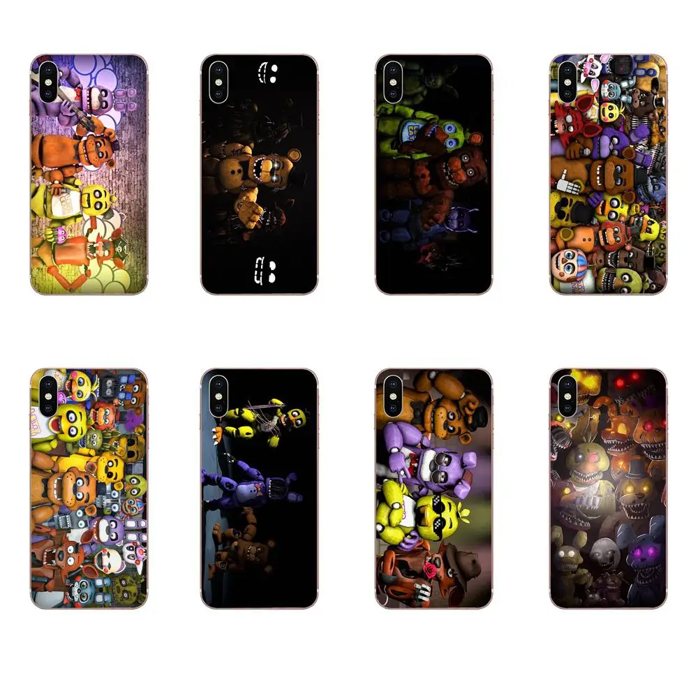 ТПУ чехол для мобильного телефона samsung Galaxy Note 5 8 9 S3 S4 S5 S6 S7 S8 S9 S10 mini Edge Plus Lite Sfm Fnaf