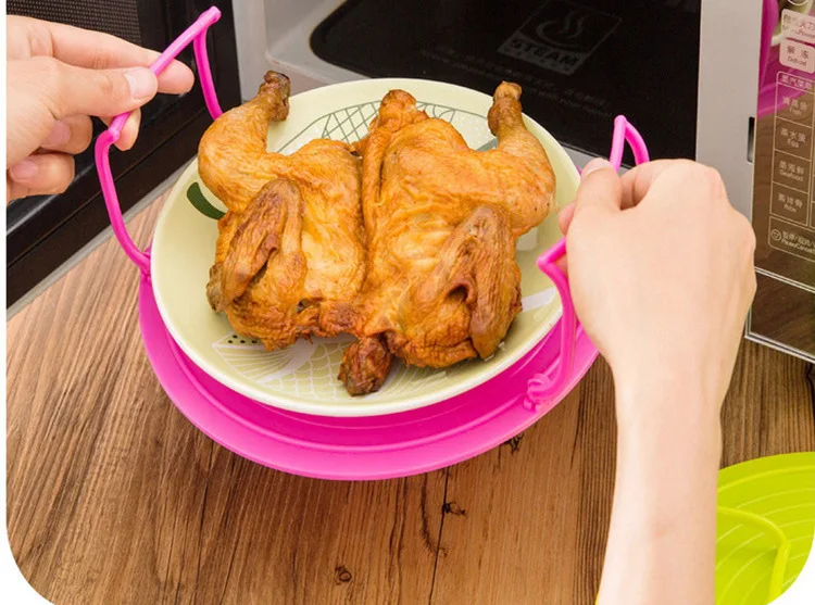 1 шт. подставка для подогрева пищи теплоизоляционная многослойная микроволновая