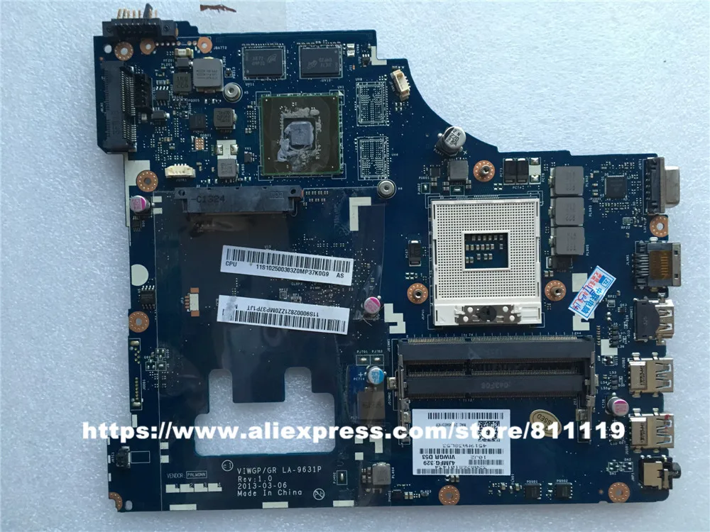    Lenovo G500 VIWGP/GR LA-9631P  4  graphics SLJ8E HM76 card 100%  