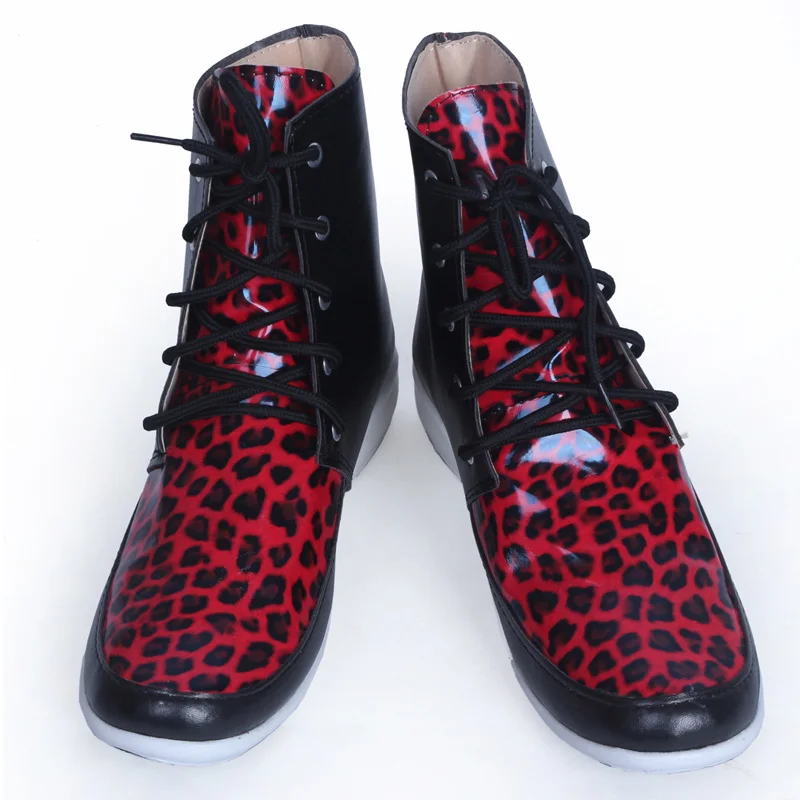 Аниме Юри на льду плисецкий обувь карнавальный костюм Хэллоуин Леопардовый