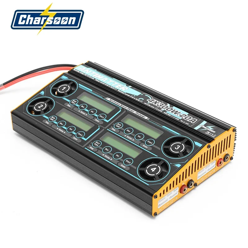 Зарядное устройство Charsoon Antimatter 4X300W 20A с синхронным балансом зарядное для LiPo / LiFe