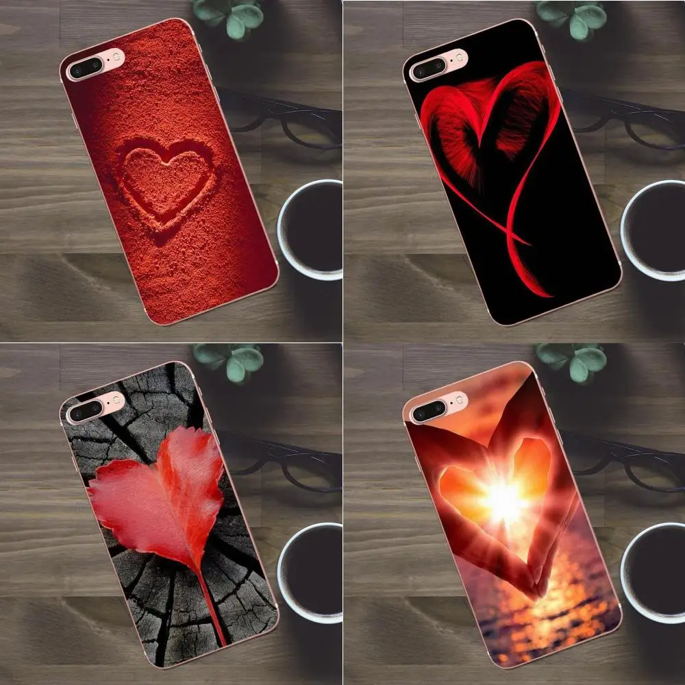 Bixedx для Apple iPhone X 4 4S 5 5C SE 6 6S 7 8 Plus Galaxy A3 A5 J1 J2 J3 J5 J7 2017 TPU чехол мобильного телефона I Love